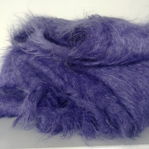 Highland Home Industries Handwoven in Scotland large mohair throw blanket - Picture 1 of 13